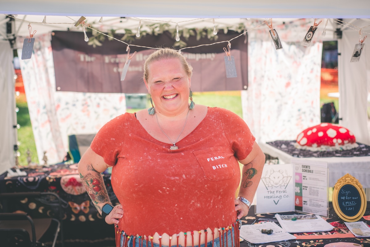 Documenting The Feral Healing Company at Booney Bash