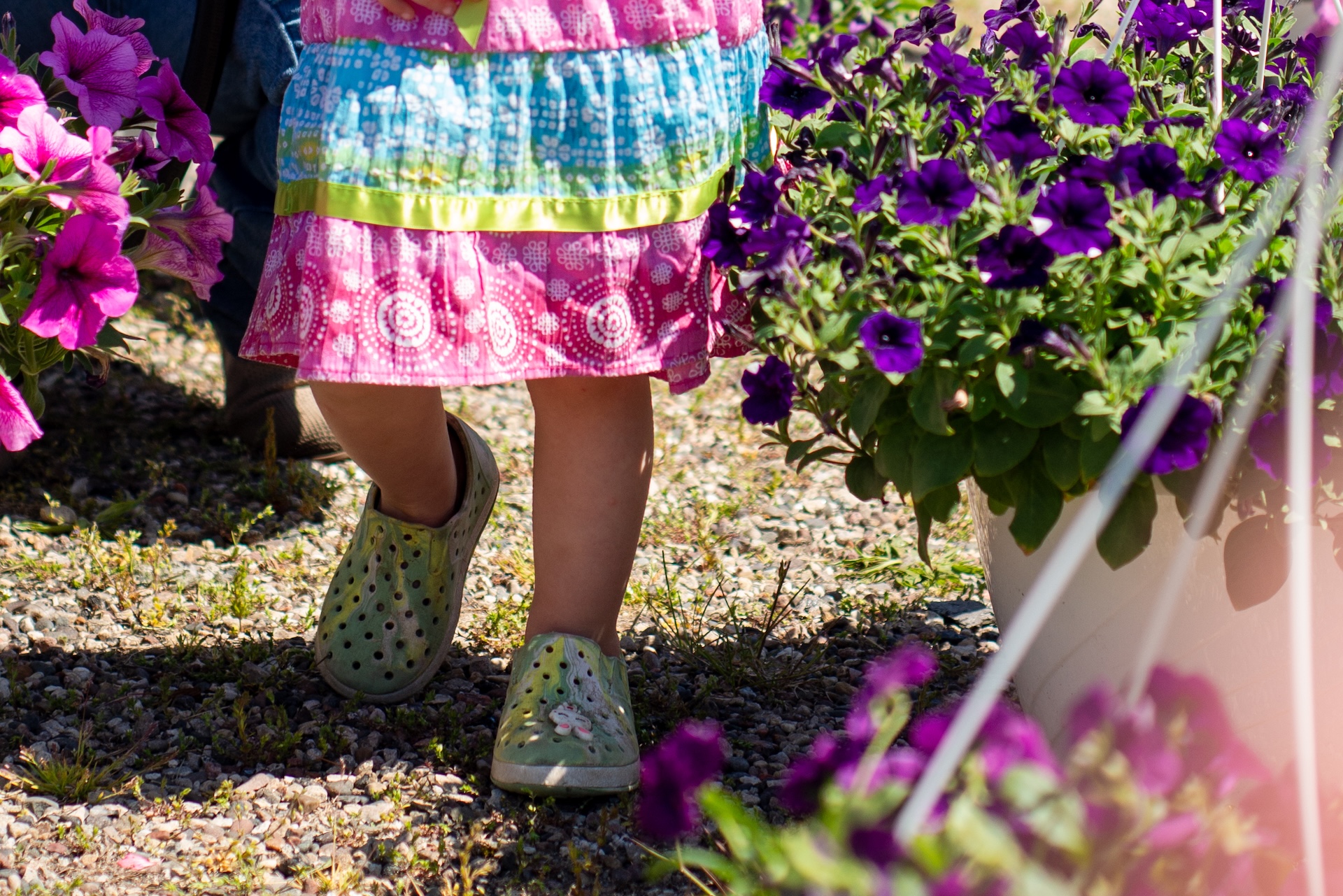 Blooming in Manistique: The Andruk Acres Flower Market at Yoo-Par Scoops