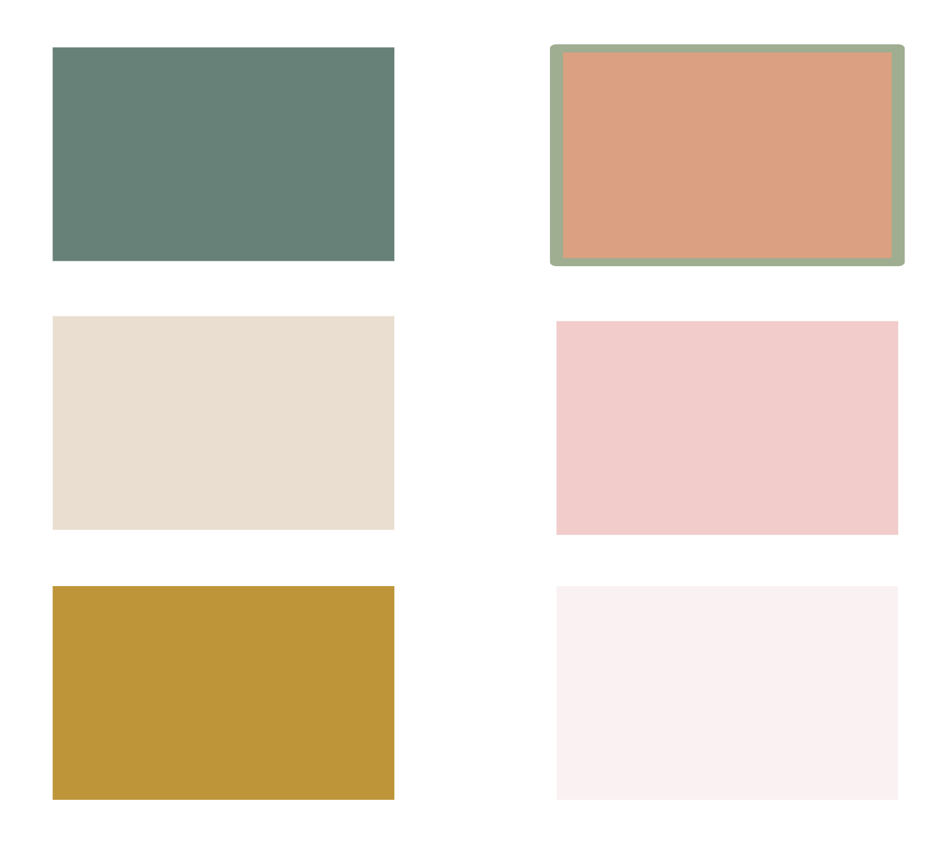 My original color inspiration- bright, happy, but not right.